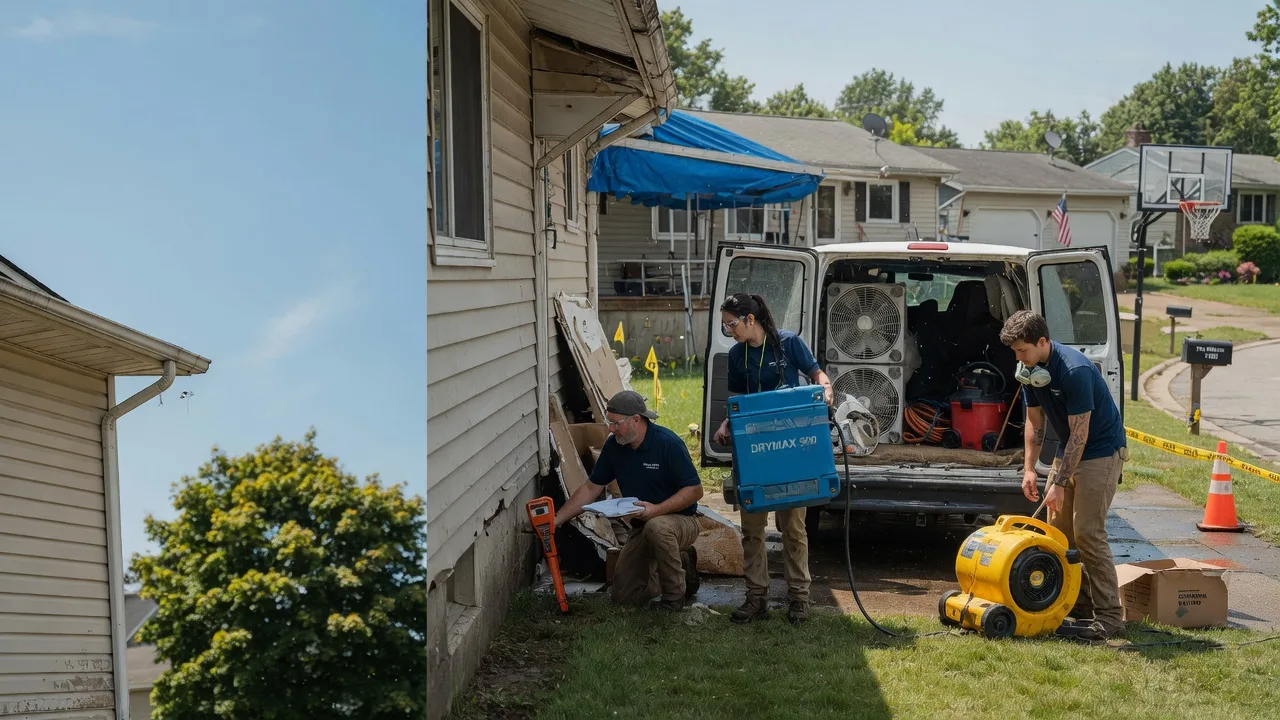 Ceiling Leak Cleanup in Little Falls, NY near me